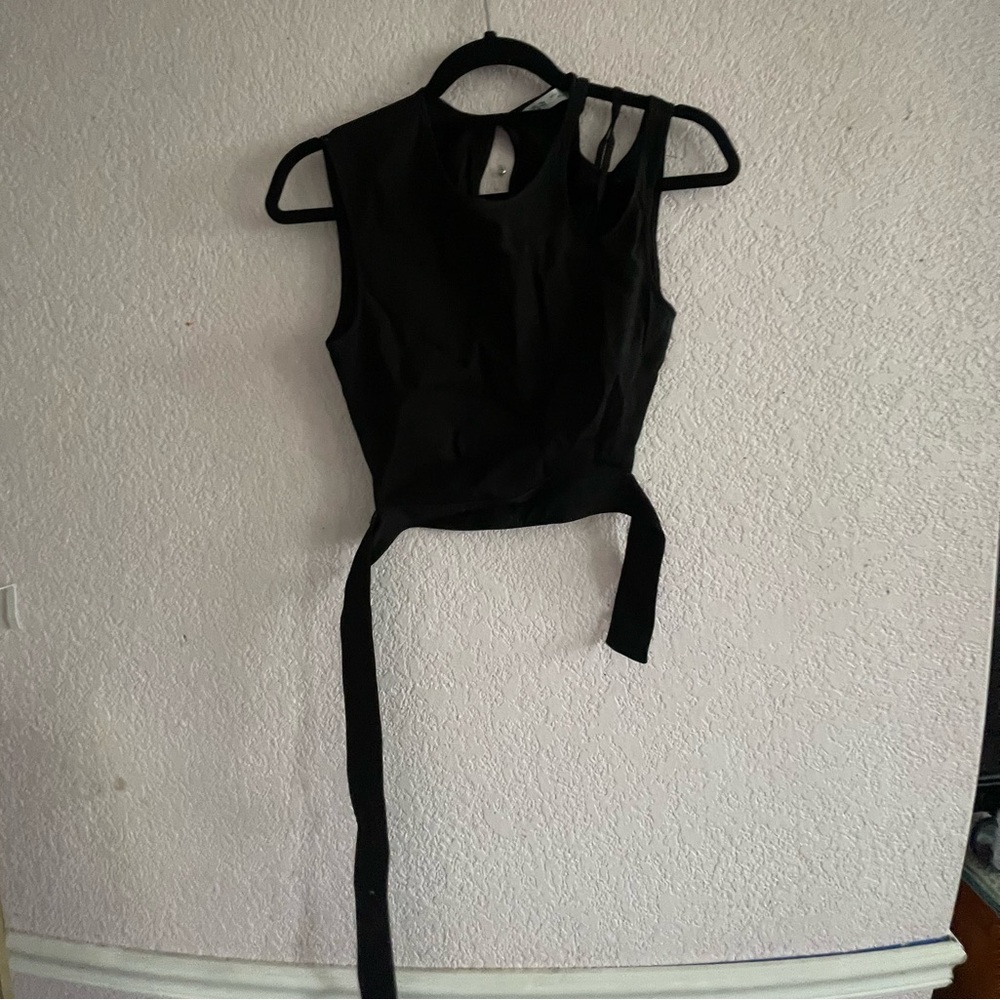 Zara Elegant Black Top